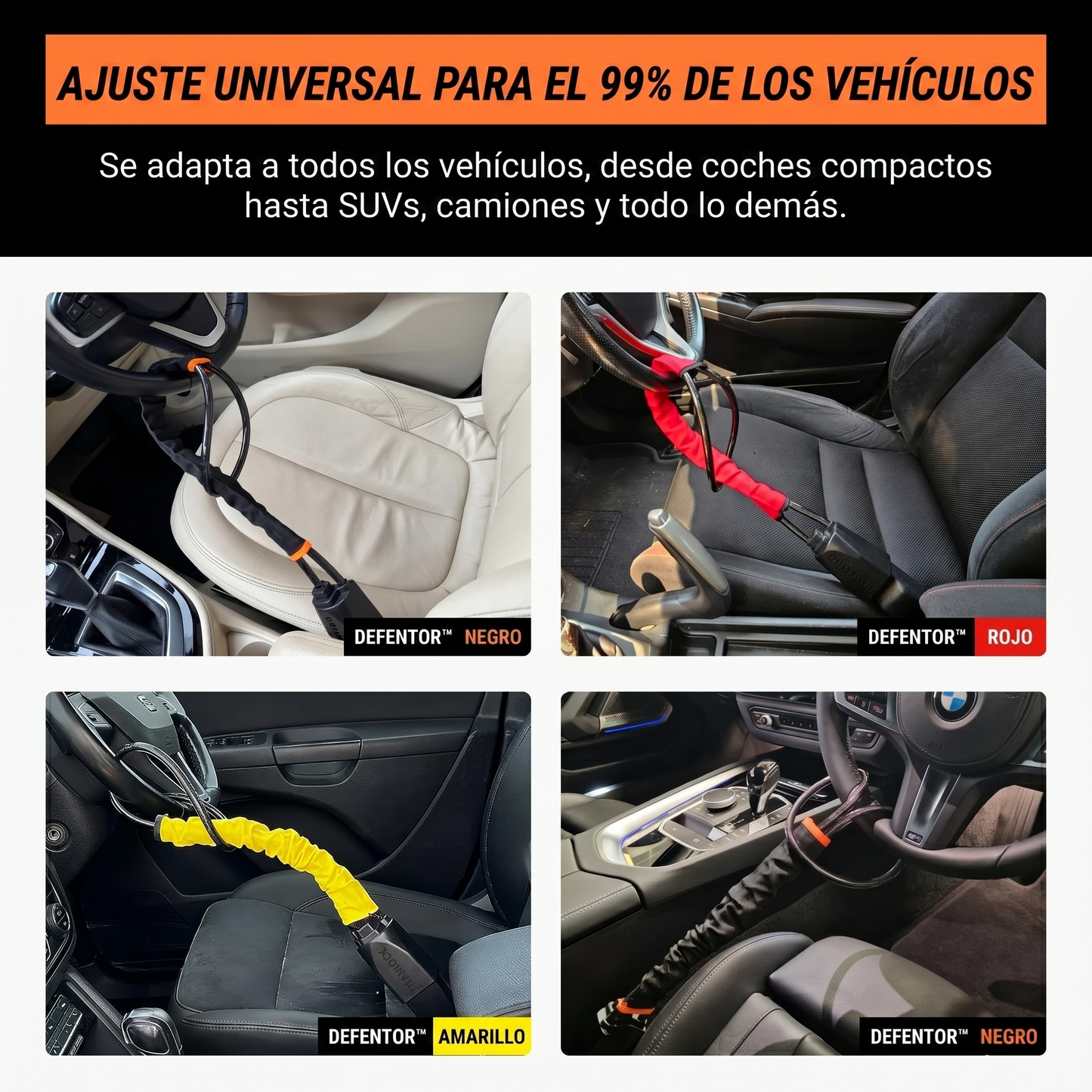 Bloqueo para el volante | Defentor